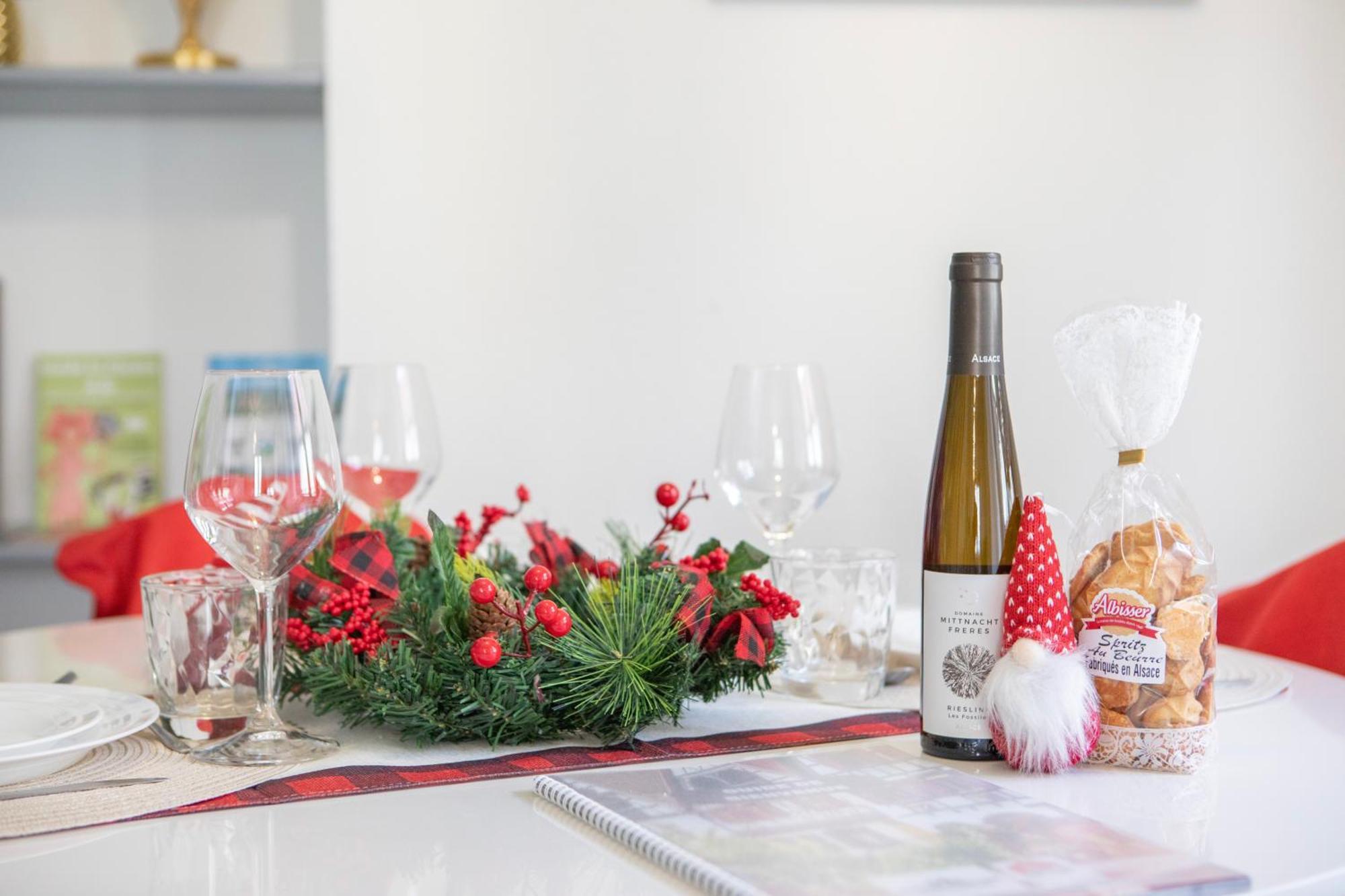 Appartements Duplex 3 Et 4 Personnes - Climatisation - Village Elu Parmi Les "Plus Beaux Villages De France" - Route Des Vins - Centre Alsace Bergheim Kültér fotó
